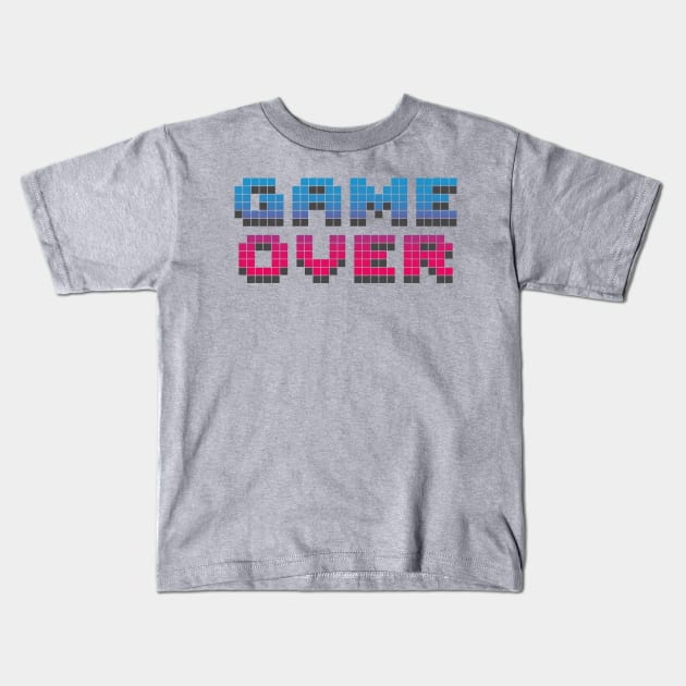 Game Over Kids T-Shirt by Braeprint